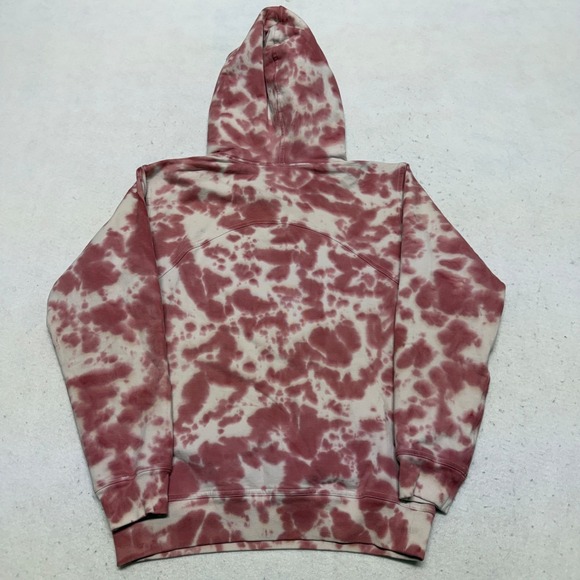 Lululemon All Yours Hoodie Tie Dye Fleece in Marmoleado Tie Dye Brier Rose - 6 - Picture 14 of 15